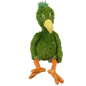 Kohls Cares Dr Seuss Gertrude McFuzz Plush Toy 12 Inch Green Bird
